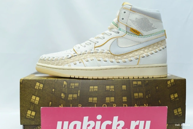 Efficient Sail Woven High Retro 1 OG Union 89 SP FD2565-100 Jordan  0830